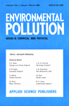 Go to journal home page - Environmental Pollution Series B, Chemical and Physical